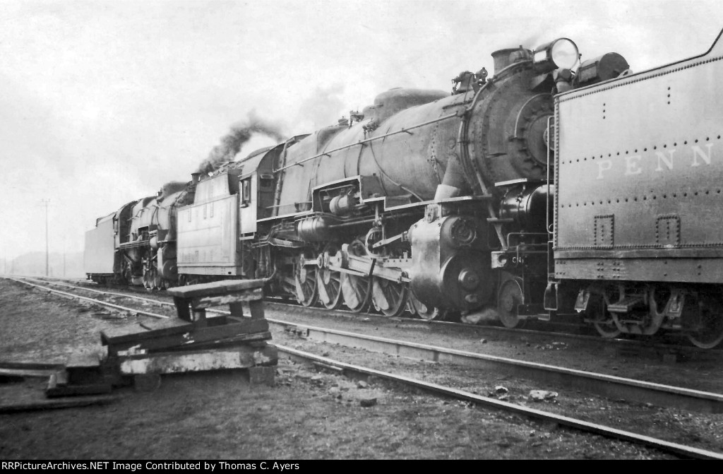 PRR Locomotive Ready Tracks, c. 1945